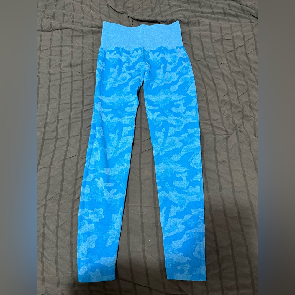 NVGTN Blue Camouflage Leggings